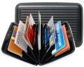 Secure Aluminum Hard Case ATM Credit Cards Wallet Assorted 6 Pack Visiting Card Holder For Men Women. 