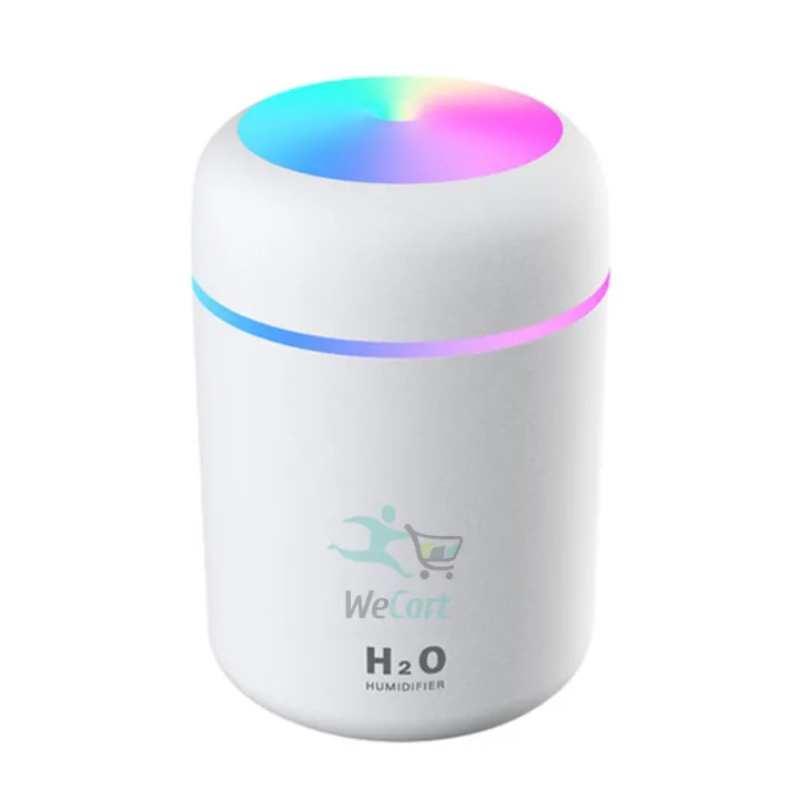 New Portable Colourful Ultrasonic Air Humidifier Home Decor