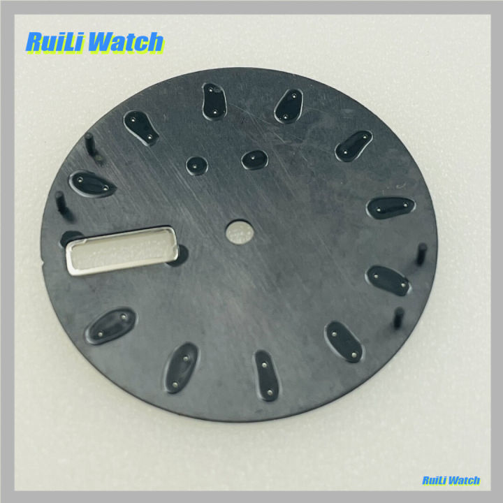 %E3%80%90FOOT%20SOFA%E3%80%91NH36%20Mechanical%20Movement%20Conversion%20Dial%20Diameter%2028.5mm%20Datejust%20Series%20Green%20Luminous%20dial%20Watch%20Accessories%20black%20white%20-%20Image%205