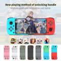 Mobile Phone Gamepad Wireless Stretchable Game Controller Type-C Gaming Controller Portable Joystick Gamepads For PS4 Switch PC. 