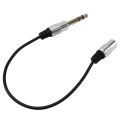 1/4 inch to 3.5mm Stereo Adapter Cable 6.35mm TRS Male to 3.5mm Female Quarter Inch Headphone Jack Converter AUX Connector Cable. 