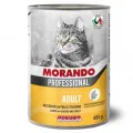 Morando Professional Wet Cat Food Adult Paté with Chicken and Turkey 400G. 