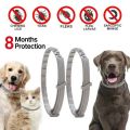 New 38/70CM Pet Anti Flea Ticks Antiparasitic Cats Collar Dog Protection Retractable Collars For Puppy Cat Large Dogs Accessorie. 