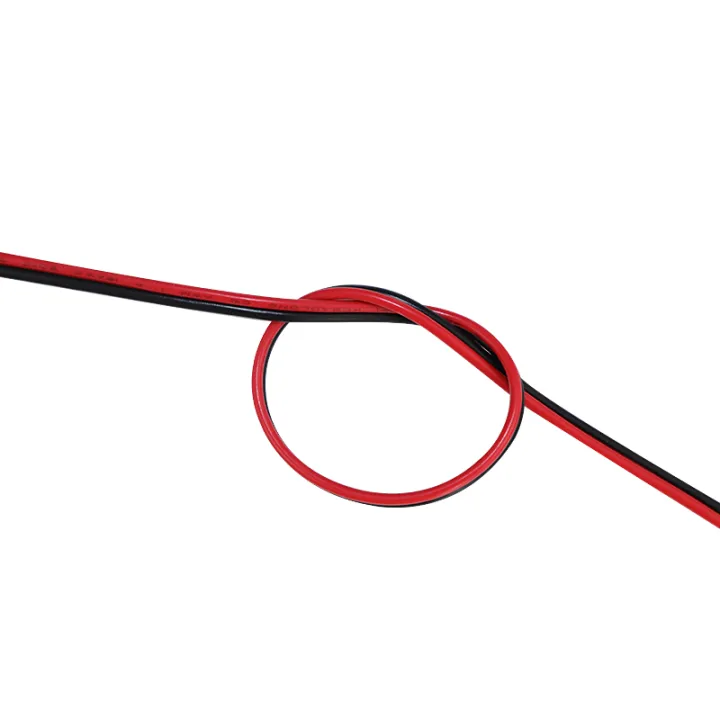 Awm%202468%20Vw%201%2080c%20300v%20Red%20And%20Black%20Dc%20Power%20Wire%20Pvc%20Insulation%2018awg%2020awg%2022awg%2024awg%202%20Core%20Flexible%20Parallel%20Cable%20-%20Image%203