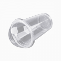330 ml Disposable Plastic Juice cup with Dome lid (100 Pc's). 