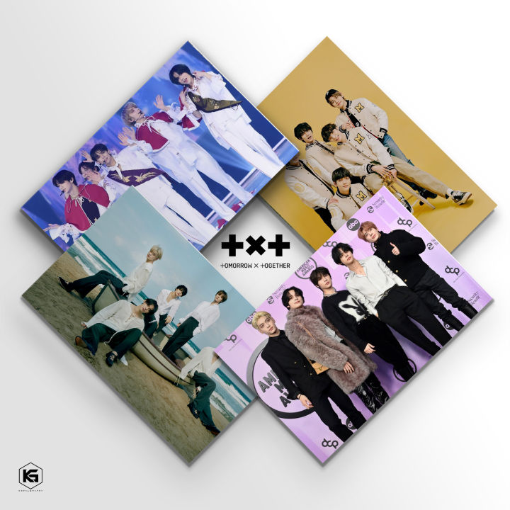 KPOP%20TXT%20Tomorrow%20X%20Together%20Collectible%20Photocards%20Glossy%20LOMO%20Cards%20Pack%2032PCS%20-%20Image%202