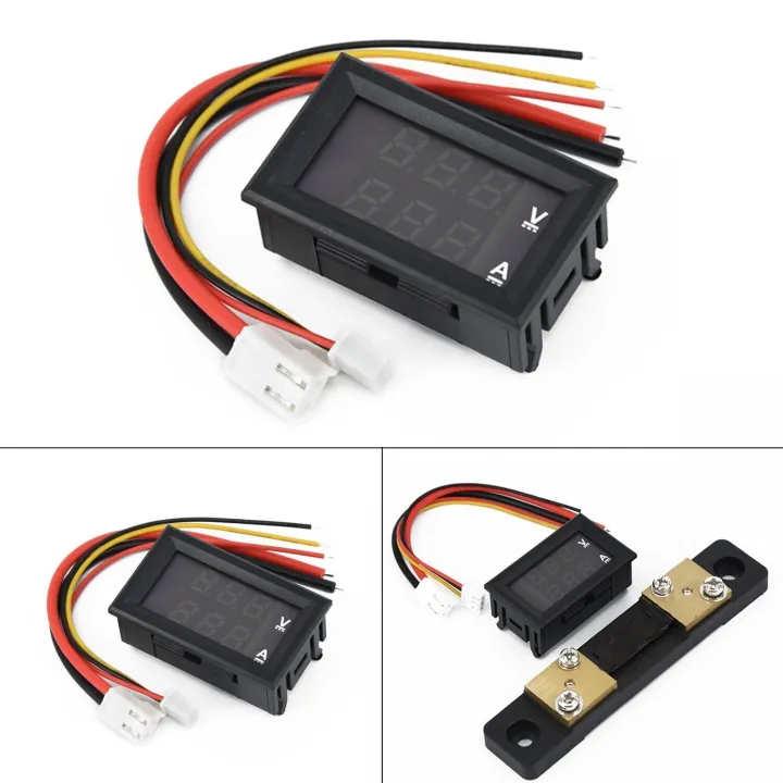 50A%20Digital%20DC%20Voltmeter%20Voltage%20meter%20Ammeter%20Amp%20meter%20with%2050A%20Shunt%20for%20Solar%20or%20DIY%20DC%20Energy%20meter%20Amp+Volt%20-%20Image%203