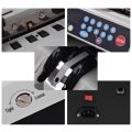 Professional Multi-Currency Bill Counter Automatic Money Counting Machine Cash Currency Banknote Detector Fast Count with UV/MG Counterfeit Bill Detection LED Display for USD EURO POUND CNY HKD etc. 