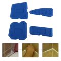 4 pcs Silicone Sealant Spreader Profile Applicator Tile Grout Tool Home Help. 