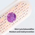 Recyclable USB Charging Electric Dehumidifier Reusable Portable Moisture Absorber Visible Compact Design Mini Air Dryer Bathroom. 