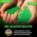 5000/10000 Pcs Gel Blaster Ammo Refill (Blue / Red / Purple / Orange / Green / Clear / Multicolor ) - Water Beads Gel Ball 6-7mm / 7-8mm Water Based Gel Balls Bullet, Eco Friendly, Non-Toxic by ZinZen. 