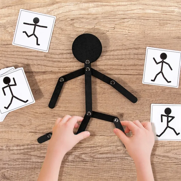 Kids%20Montessori%20Educational%20Wooden%20Stick%20Men%20Puzzle%20Game%20Kids%20Hand%20Skill%20Fine%20Motor%20Training%20Assemble%20Toys%20For%20Baby%20Imagination%20-%20Image%203