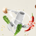 Electric Garlic Puree Grinder, Food Chopper, Meat Grinder, Mini , Vegetable Cutting Tool White. 