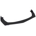 4Pcs ABS Front Bumper Lip Body Kit Spoiler Universal Car Replacement Part. 