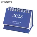 Travel Desk Calendar 2025 Desk Calendar Flip-top Coil Calendar Schedule Planner Time Management Organizer for Home Office School Supplies Buyers' Favorite Desk Calendar 2025. 
