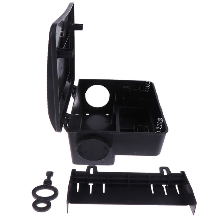 Professional Home Rat Mice Mouse Rodent Poison Boxes Pest Control Bait Station Box Trap Key Home