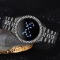 【WEJA】 Fashion Watch for Women Waterproof Korean Style LED Electronic Wristwatches Rose Gold Stainless Steel Ladies Wrist Watch. 