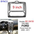 【Only frame B】 2 Car Fascia Frame Fit for Ford Focus 2 S-Max 2005-11 Car DVD Panel Dash Kit Bezel Fascias Installation Frame. 