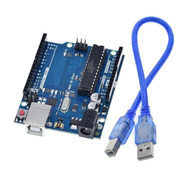 Arduino UNO R3 MEGA328P ATMEGA16U2 Development Board With Cable