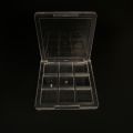 9 Gride Empty Eyeshadow Palette Plastic DIY Makeup Storage Box Cosmetics Tool Sample Powder Travel Containers Make Palettes. 