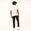 Moose Slim Fit Black Jeans For Men – Durable Comfort Cotton Denim. 