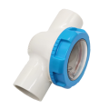 Pool Check Valve Clear Chamber Check Flapper Valve Kit 2 Inch for Swimming Pools. 