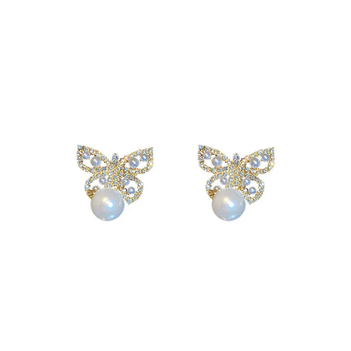Korean%20Ladies%20Pearl%20Butterfly%20%20Earrings%20Exquisite%20Women's%20Earrings%20Small%20Elegant%20Fashionable%20Female%20Earrings%20for%20Girls%20-%20Image%205