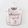 Cute Cartoon Baby Bibs Waterproof Infant Eating Children Drawing Sleeveless Baby Bandana Bibs Soft Baby Bib Baby Feeding Stuff. 
