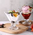 Glass Dessert Bowls Ice Cream Sundae Set Of 1 Fruit Cocktail Pudding Dishes Cup   Ice Cream Glass Bowl - 1Pcs. 