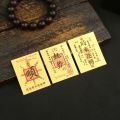 of Wealth Lucky Little Gold Sticker Feng Shui Good Wish Blessing Good Luck Sticker Lucky Chinese Style. 