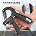 1Pc Hand Gripper Adjustable Resistance Automatic Counting Non-Slip Hand Grip Strength Trainer Fingers Wrist Forearm Exerciser Workout Gear Home Gym Exercise Equipment. 