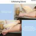 Portable massage glove cleaner removes dead skin bath brush soap for muddy bath loofah gloves body scrubbing sponge shower scrub. 