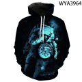 2021 New Fashion Astronaut 3D Printed Hoodies Casual Cool Sweatshirts Men Women Children Fashion Pullover Boy Girl Kids Coat. 