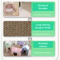 GUN PET Xmas Cat House Cat Tree Shop Scratcher Board Christmas Claw Mainan Kucing Rumah Kedai Cat Bed 猫抓板猫窝商店街. 