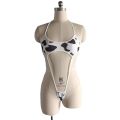 lingerie women Anime cute polka dot little cow swimsuit split bikini uniform temptation lingeries sets plaque. 