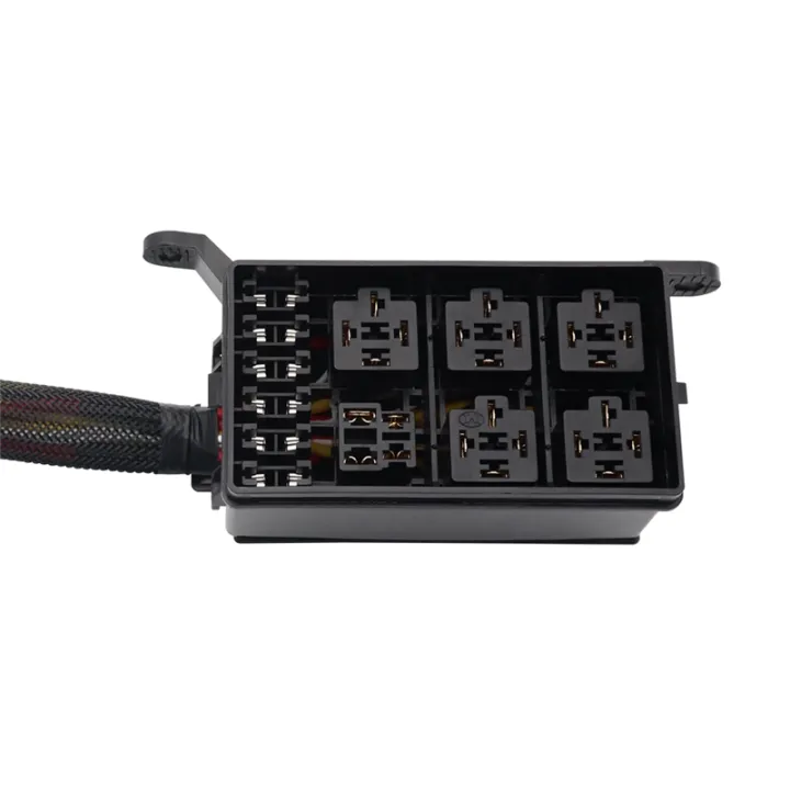 12V%20Relay%20Box%206%20Slots%20Relay%20Block%206%20Way%20Fuse%20Block%20with%20Relay%20Box%20and%20Relay%20Set%20Kit%20Automotive%20Relay%20Set%20-%20Image%202
