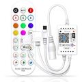 WiFi Smart RGB Music Controller for LED Strip Light + Infrared Remote Control 24 Keys Wireless for Color Strip Lights. 