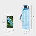 1000ML water bottle Simple plastic water cup for men and women outdoor large capacity sports water cup with rope plastic cup cold water cup. 