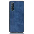 (Stock available) For Oppo Find X2 Neo Shockproof Sewing Cow Pattern Skin PC + PU + TPU Case. 