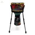 Seated Barrel Stand Iron Adjustable Rack Conga Stand Musical Instrument 12 inch. 