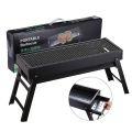 Large BBQ Barbecue Grill Folding Portable Charcoal Outdoor Camping Picnic Burner. 