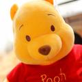 25cm Disney Winnie The Pooh Plush Toys Kawaii Anime Elf Stuffed Doll Cartoon Cute Pooh Bear Plush Doll Birthday Gift for Girls. 