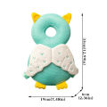 LibiNew style DENOSWIM Cartoon Baby Head Protector for Toddler Backpack Pillow Cute Wings Bee Butterfly Soft Plush Toy Infant Anti-Fall Cushion. 