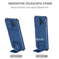 Quiberk for Samsung Galaxy M32 4G / A22 4G Phone Case Slide Camera Cover Kickstand Hard Shockproof Armor Back Casing. 