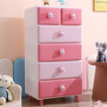 Thickened Storage Cabinet Drawer Style Baby Wardrobe Infant Children Snacks Toys Organizer Box Plastic Storage Chest of Drawers. 