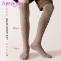 Sweat-absorbent Socks Men's Winter Over Knee High Elasticity Warm Long Socks Soft Breathable Anti-slip Unisex Stockings Loose Ankle Socks. 