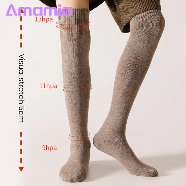Sweat-absorbent%20Socks%20Men's%20Winter%20Over%20Knee%20High%20Elasticity%20Warm%20Long%20Socks%20Soft%20Breathable%20Anti-slip%20Unisex%20Stockings%20Loose%20Ankle%20Socks%20-%20Image%2010