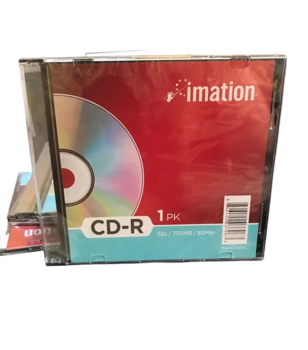 Iram Cd R Imation CD-R 52x 700MB 1pcs in Slim Case | Daraz.lk