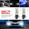 h3 led headlight bulb-2 x LED Bulbs H3 6000K Super White-white. 