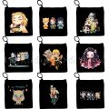 Demon Slayer Anime Kimetsu Kamado Nezuko Key Coin Purse Inosuke Muichiro Tokito Tangiro Heshibira Gifts Card Bags Wallet Pouch. 